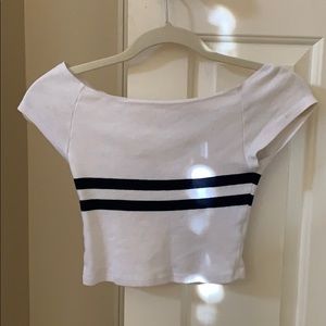 brandy melvile crop top
